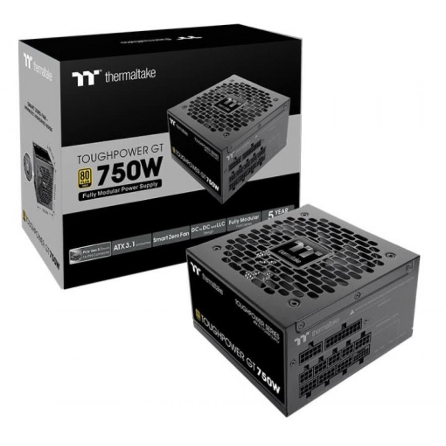 FUENTE GAMER THERMALTAKE TP GT 750W ANALOG 80 PLUS GOLD