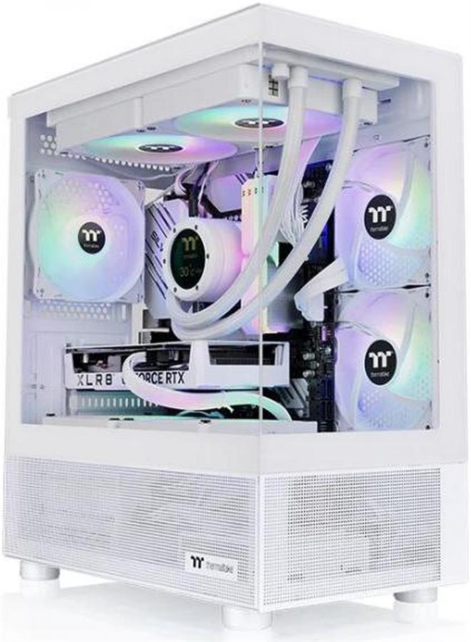 GABINETE THERMALTAKE VIEW 170 TG ARGB SNOW WHITE TEMPERED GLASS